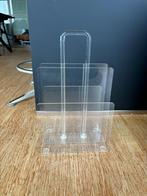 Vintage plexiglas lectuurbak tijdschriftenhouder, Ophalen, Zo goed als nieuw