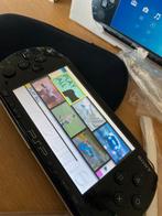 PSP Sony Portable Compleet met 18 Spellen, Spelcomputers en Games, Spelcomputers | Sony PSP, Ophalen of Verzenden, Gebruikt, Met games