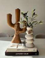 Mango houten driepoot kandelaar, Nieuw, Ophalen of Verzenden, Aa, Aa