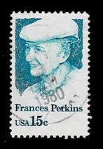 postzegel 1280 USA Frances Perkins, Ophalen of Verzenden, Gestempeld, Noord-Amerika