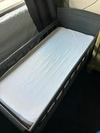 Stoer vintage industrieel grijs kinderbed, Ophalen, Gebruikt, Industrieel vintage, 190 cm of minder