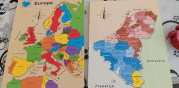 2 Educatieve puzzels beschikbaar voor biedingen