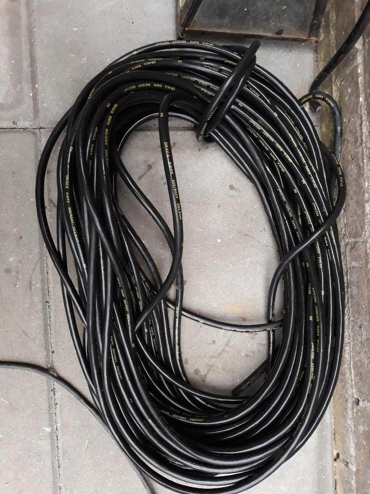 40 meter Draka 3 aderige kabel. 3x 2.5 mm., Caravans en Kamperen, Caravan accessoires, Nieuw, Ophalen of Verzenden