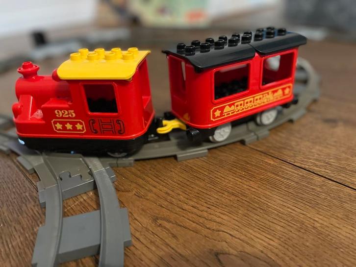 Duplo treinset extra uitgebreid, Kinderen en Baby's, Speelgoed | Duplo en Lego, Zo goed als nieuw, Duplo, Ophalen of Verzenden