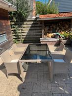Tuinset/ diningset 4 persoons, Tuin en Terras, Ophalen, Zo goed als nieuw