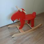 Houten hobbeldier, Kinderen en Baby's, Speelgoed | Hobbelfiguren, Ophalen, Zo goed als nieuw