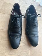Nette leren herenschoenen. Sacha. Maat 44, Zwart, Ophalen of Verzenden, Zo goed als nieuw, Sacha