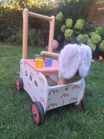 Loop Duwwagen Konijn met Blokjes, Ophalen, Gebruikt, Duw- of Trekspeelgoed