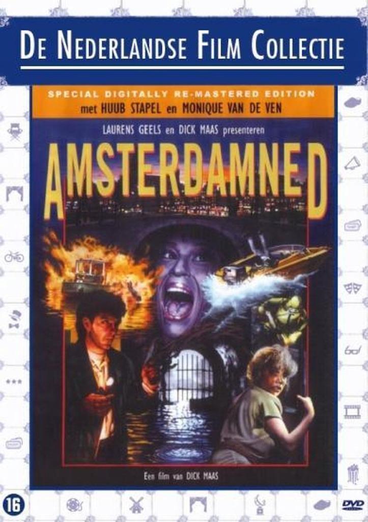 Amsterdamned (NIEUW), Cd's en Dvd's, Dvd's | Actie, Nieuw in verpakking, Actie, Alle leeftijden, Ophalen of Verzenden