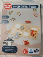 Houten Puzzel - Nieuw!, 2 tot 4 jaar, 10 tot 50 stukjes, Nieuw, Ophalen of Verzenden