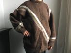 trui, Bruin, Maat 42/44 (L), Ophalen of Verzenden, Handgemaakt