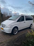Mercedes-Benz Vito 2.1 CDI 113 DC AUT 2011 dubbel cabine, Auto's, Automaat, Zwart, 4 cilinders, 2000 kg