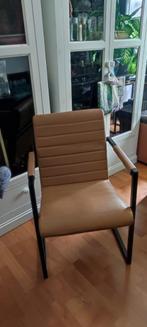4 Moderne eetkamer stoelen, Huis en Inrichting, Ophalen, Zo goed als nieuw, 4 tot 6 stoelen