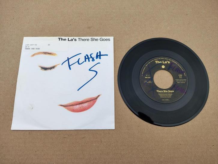 7" Single: La's - There She Goes (1990), Cd's en Dvd's, Vinyl Singles, Gebruikt, Pop, 7 inch, Verzenden