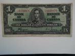 1937 Bank of canada BC-21c One Dollars VG-8 Gordon Towers, Ophalen of Verzenden, Noord-Amerika