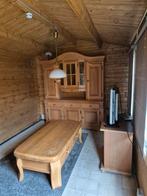 Eettafel 6 stoelen, salontafel, dressoir, tv meubel gratis, Huis en Inrichting, Complete inboedels, Ophalen