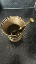 Koperen vijzel met stamper, Ophalen of Verzenden