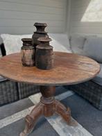 Oude wijn tafel 83,5 ø india oosters sober sleets imperfect, Ophalen