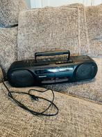 1990’s PANASONIC RX-FT530 Portabel Radio 2 x Cassette, Audio, Tv en Foto, Radio's, Ophalen of Verzenden, Zo goed als nieuw, Radio