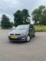 Volkswagen Polo 1.0 2014 BlueMotion Airco, NW APK, Elektrisc, Auto's, Volkswagen, Euro 5, Stof, Zwart, USB