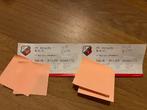 2 Kaarten Zuidtribune Vak N FC Utrecht - N.E.C., Tickets en Kaartjes, Twee personen