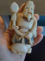 Antieke Meiji Japanse Okimono Ivoor, Ophalen of Verzenden