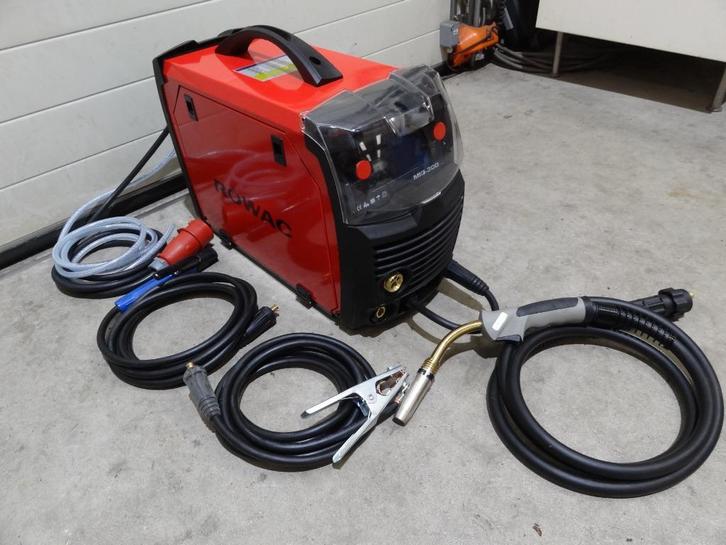 ACTIE NIEUW Mig/Mag lasapparaat Rowac Mig 300-S Synergisch !, Doe-het-zelf en Verbouw, Gereedschap | Lasapparaten, Nieuw, Co2