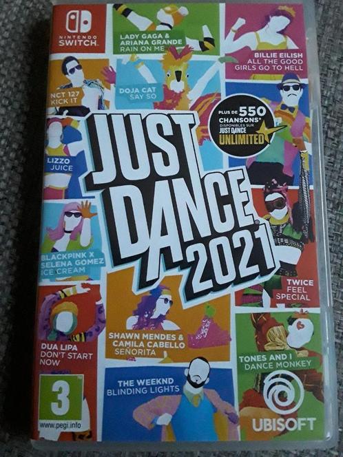 Nintendo Switch Game Just Dance 2021, Spelcomputers en Games, Games | Nintendo Switch, Zo goed als nieuw, Muziek, 3 spelers of meer