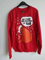 Prachtige Zeldzame Kerst Sweater Rode Kater Jan Jans en de K, Verzamelen, Nieuw, Beeldje of Figuurtje, Verzenden, Hond of Kat