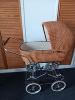 Rieten Kinderwagen met Lakentjes, Ophalen, Gebruikt, Kinderwagen, Overige merken