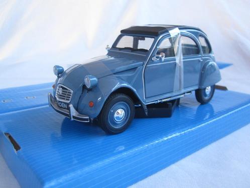 Citroën 2CV  1982  1:24 Welly, Hobby en Vrije tijd, Modelauto's | 1:24, Nieuw, Auto, Welly, Ophalen of Verzenden