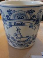 Goudse stroopwafelpot-Delft blauw-, Antiek en Kunst, Ophalen of Verzenden
