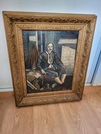 Tsaar Peter de Grote, olieverf op houten paneel, Antiek en Kunst, Kunst | Schilderijen | Klassiek, Ophalen