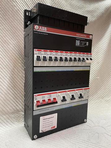 12 groeps groepenkast/meterkast ABB 3 fase incl kookgroep beschikbaar voor biedingen