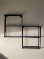 2 wandrekken zwart, Huis en Inrichting, Woonaccessoires | Wandplanken en Boekenplanken, Ophalen, Zo goed als nieuw