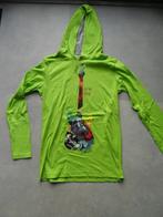 shirt + capuchon, mt 158/164 groen opdruk gitaar, we   nieuw, Kinderen en Baby's, Kinderkleding | Maat 158, WE, Verzenden, Nieuw