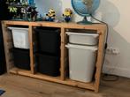 Steigerhouten kast met IKEA Bakken, Huis en Inrichting, Ophalen, Gebruikt