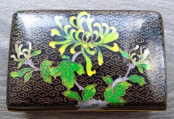 Om 1900 - 1950 Chinese Cloisonne Kunst Juwelen Sieraden Doos beschikbaar voor biedingen