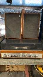 Garrard Concorde platenspeler met boxen vintage 1975, Ophalen of Verzenden