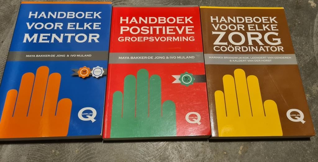 Handboeken voor Mentor, Groepsvorming en Zorgcoördinator, Boeken, Diverse auteurs, Zo goed als nieuw, Alpha, HBO