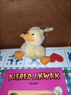 Alfred J Kwak sleutelhanger knuffeltje 13 cm + boek, Ophalen of Verzenden