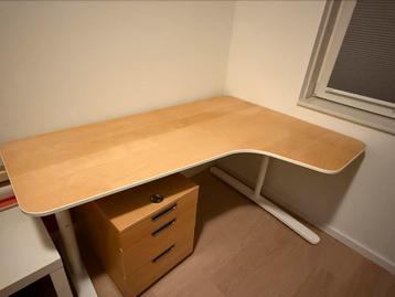IKEA hoekbureau galant - afbeelding 2
