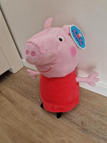 Knuffel Peppa Big / Peppa Pig XL - nieuw met prijskaartje beschikbaar voor biedingen