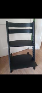 Stokke tripp trapp new model refurbished mat zwart, Ophalen, Zo goed als nieuw, Meegroeistoel