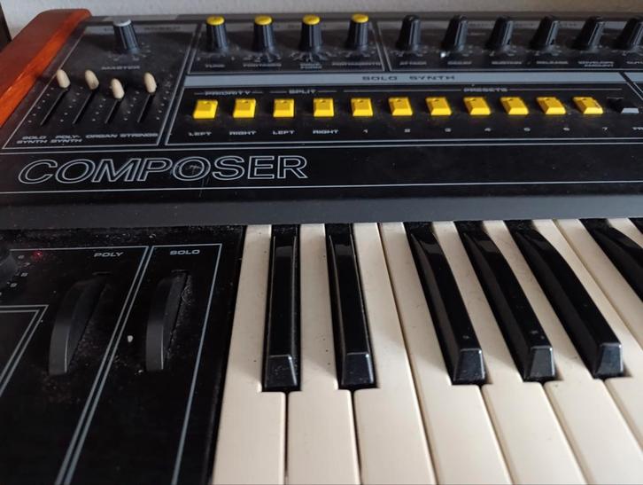 Crumar composer, Muziek en Instrumenten, Synthesizers, Gebruikt, Overige aantallen, Overige merken, Verzenden