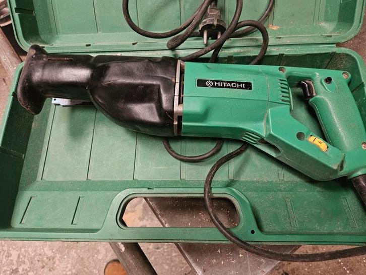 Hele nette reciprozaag hitachi, Doe-het-zelf en Verbouw, Gereedschap | Boormachines, Gebruikt, Overige typen, Ophalen of Verzenden