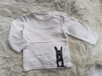 Wit z8 shirt met konijn | Maat 62, Z8, Ophalen of Verzenden, Zo goed als nieuw, Jongetje