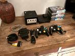 Nintendo GameCube met GameBoy Speler en Games, Spelcomputers en Games, Ophalen of Verzenden, Zo goed als nieuw, Met 2 controllers