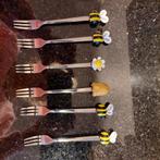 Blond Amsterdam Bijenkorf Vorkjes - Limited Edition, Ophalen of Verzenden, Zo goed als nieuw, Rvs of Chroom, Los bestek