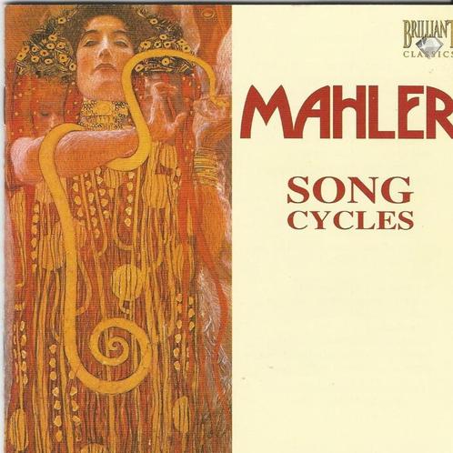 Mahler ‎– Song Cycles = 2cdBOX = 3,99, Cd's en Dvd's, Cd's | Klassiek, Zo goed als nieuw, Orkest of Ballet, Romantiek, Ophalen of Verzenden